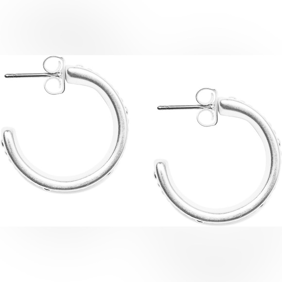 🐘 Lucky Brand “C” Hoop Earrings - Picture 3 of 4